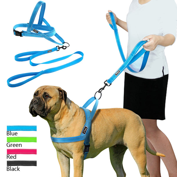 Reflective Dog Harness Leash